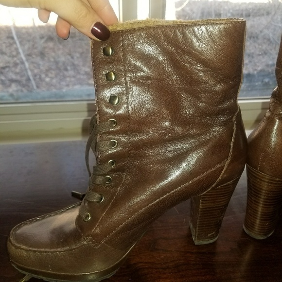 Leather booties - Picture 2 of 6